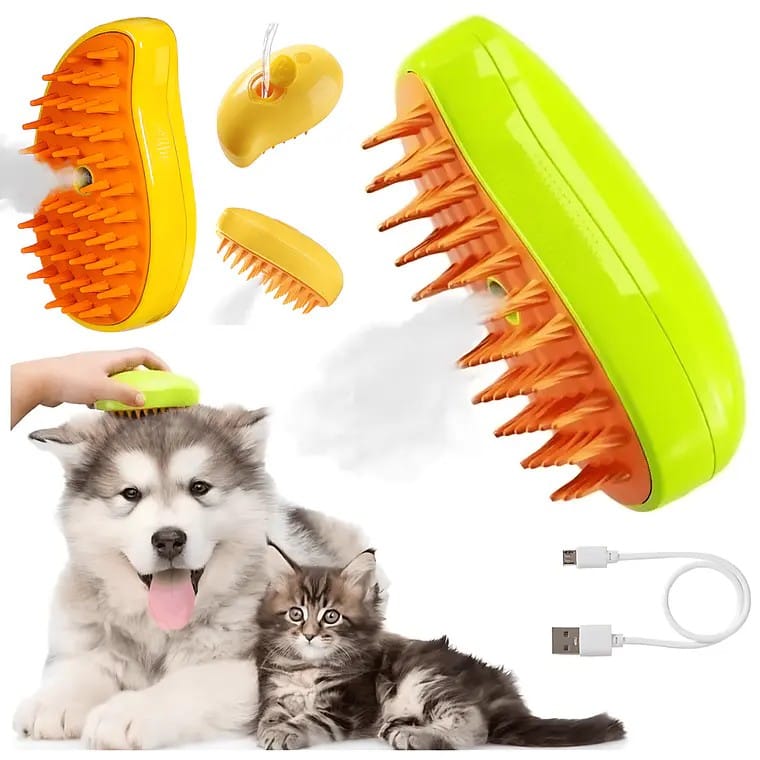 🐾 Cepillo de Vapor para Mascotas: Un aseo más cómodo, práctico y delicado